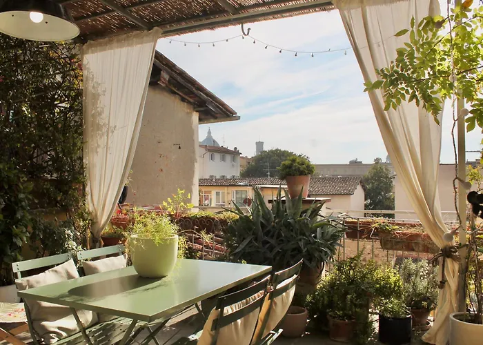 Attico con terrazza su Firenze